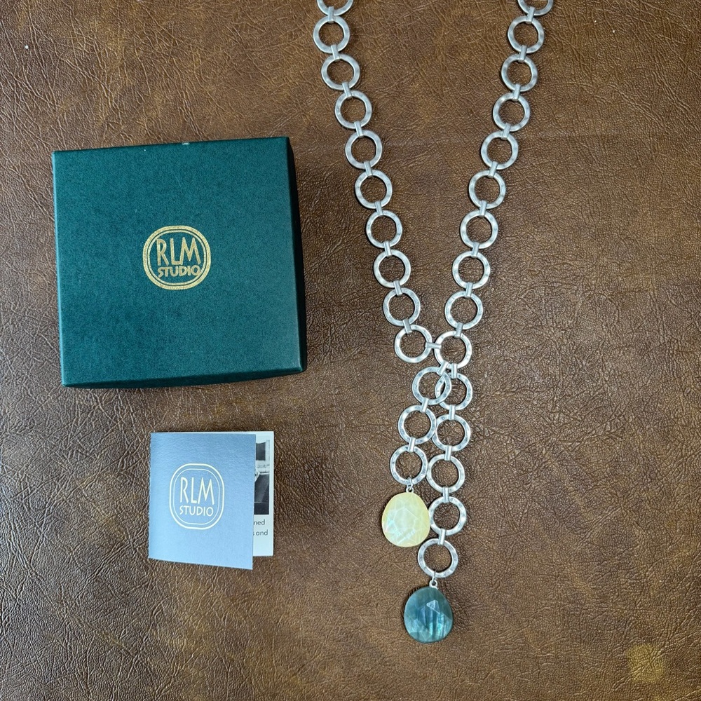 RLM Studio Lariat Style Bold Necklace